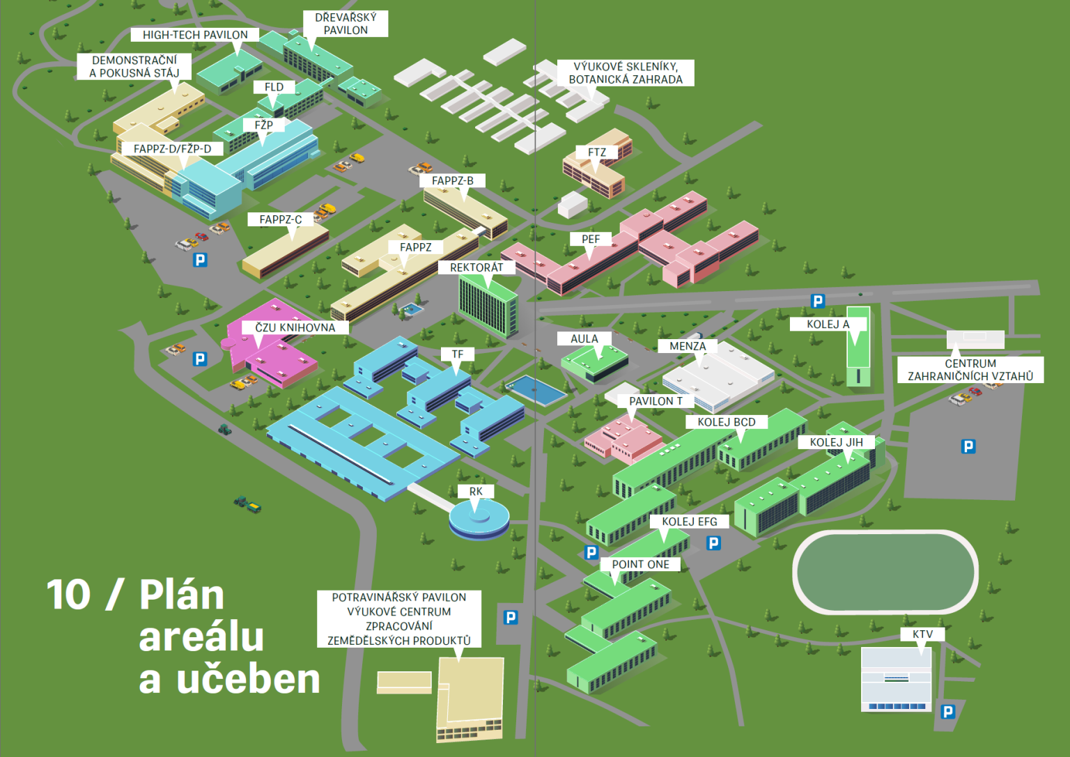 Czu Map Průvodce studujících - Studuj na ČZU